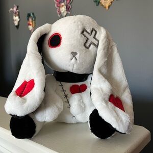 Creepy Cute Bunny / Zombie Bunny / Kawaii - Adorable!(White)